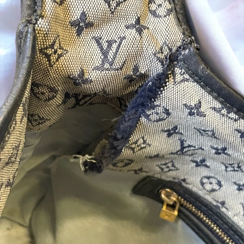 Louis Vuitton Mini Lin Crossbody Bag Purse - Picture 14 of 17